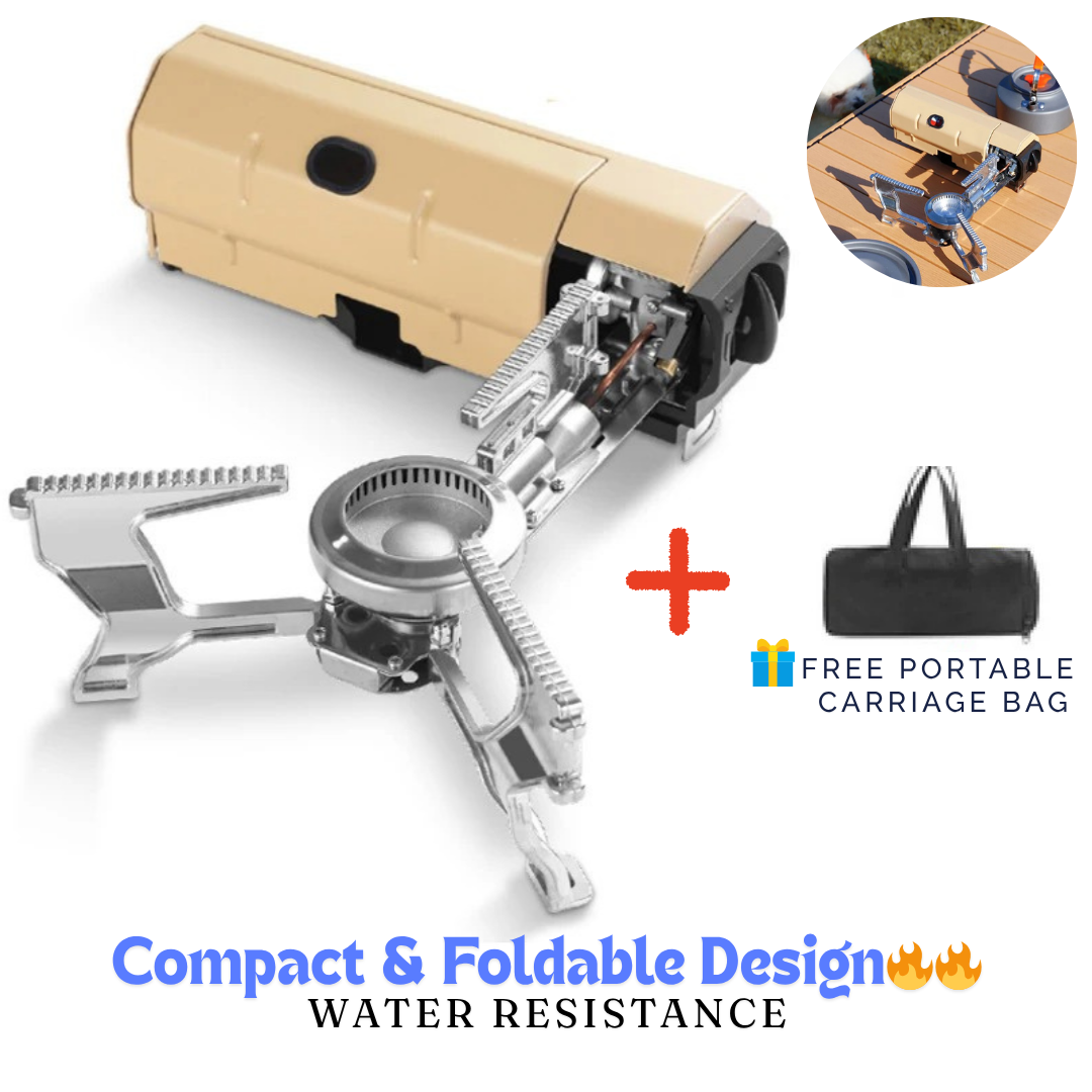 π Today Promotion - πππ¬π²ππ’π€πβ’ - Portable Outdoor Gas Stove For Camping & Hiking
