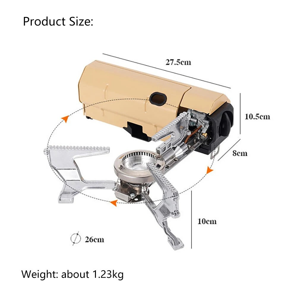 π Today Promotion - πππ¬π²ππ’π€πβ’ - Portable Outdoor Gas Stove For Camping & Hiking