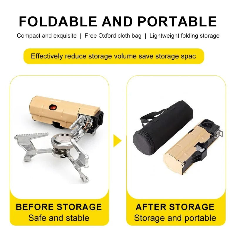 π Today Promotion - πππ¬π²ππ’π€πβ’ - Portable Outdoor Gas Stove For Camping & Hiking