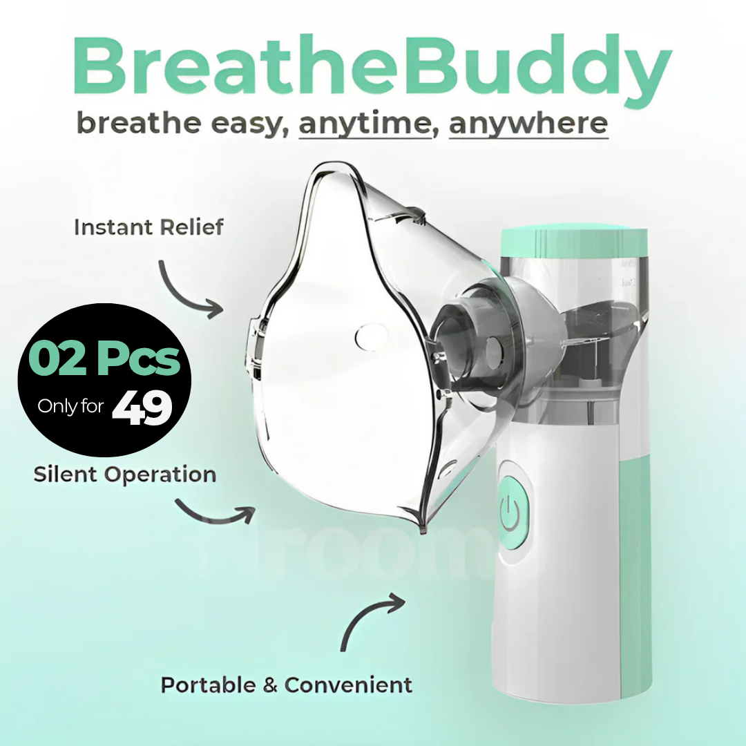 🎁 Last Day Promotion Save 65% - Mesh Nebulizer™ 2.0 | Rechargeable | New 2025 Model