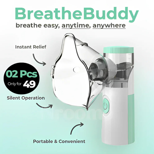 🎁 Last Day Promotion Save 65% - Mesh Nebulizer™ 2.0 | Rechargeable | New 2025 Model