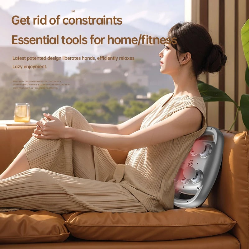 𝐄𝐚𝐬𝐲𝐂𝐨𝐦𝐟𝐨𝐫𝐭™, Six-Head Muscle Relaxation Gun Massager - جهاز تدليك استرخاء العضلات بستة رؤوس